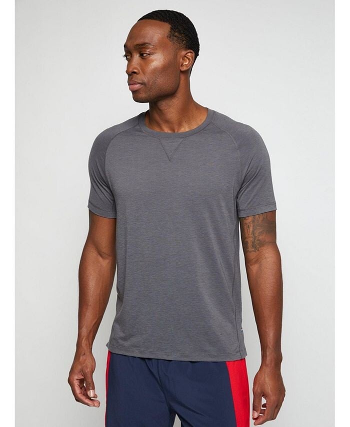 

Мужская футболка Level SS Fourlaps, цвет Grey heather