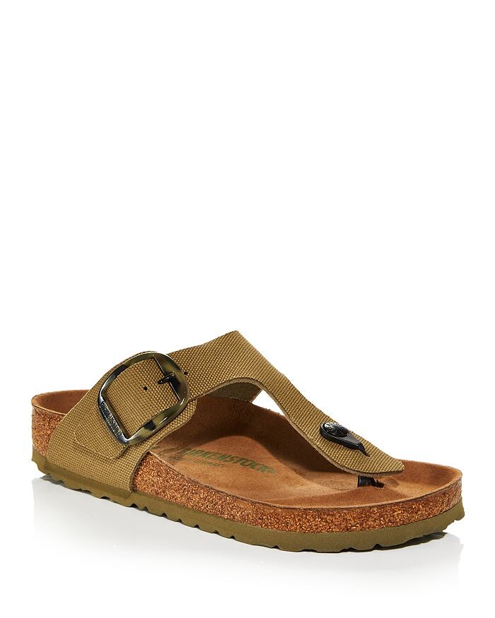 

Женские сандалии Gizeh без шнуровки с ремешками на стельке с пряжками Birkenstock