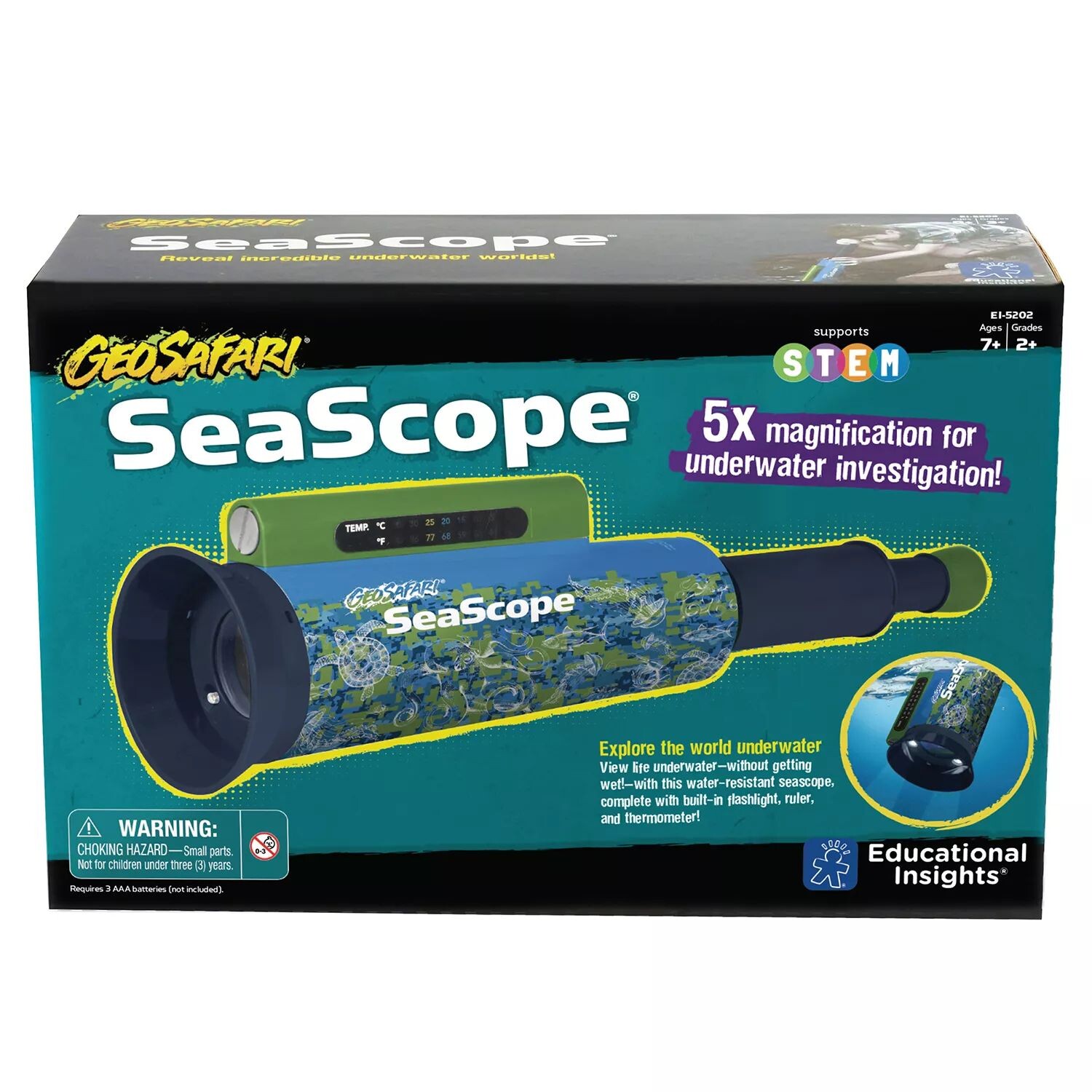 

Образовательные идеи GeoSafari SeaScope Educational Insights