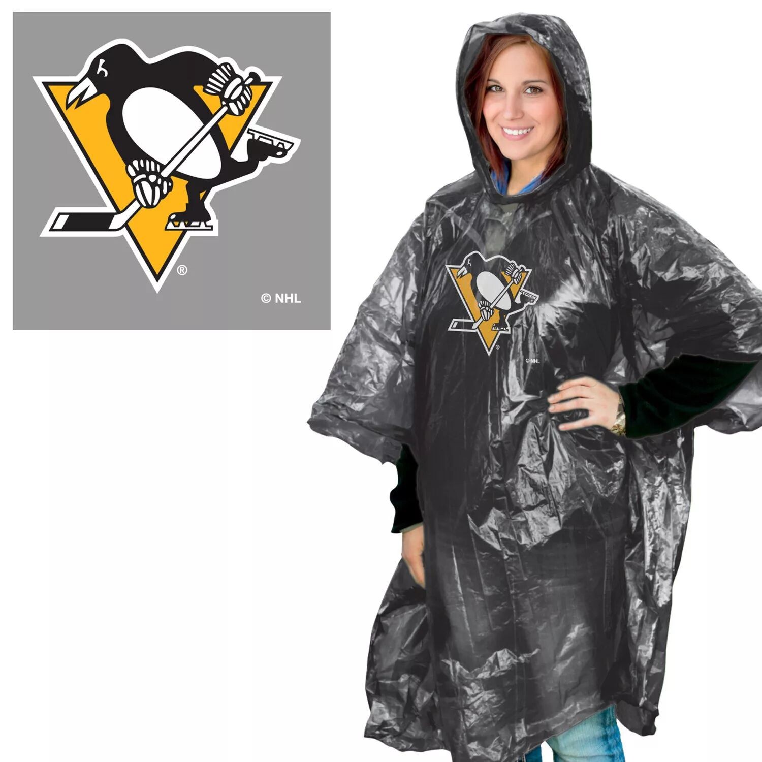 

Дождевик WinCraft Pittsburgh Penguins Team