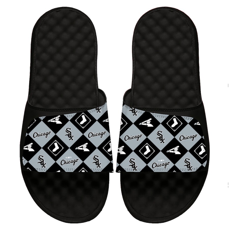 

Шлепанцы ISlide Chicago White Sox, черный