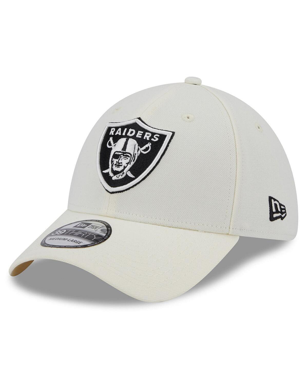 

Мужская кремовая кепка Las Vegas Raiders Chrome Collection 39THIRTY Flex Hat New Era