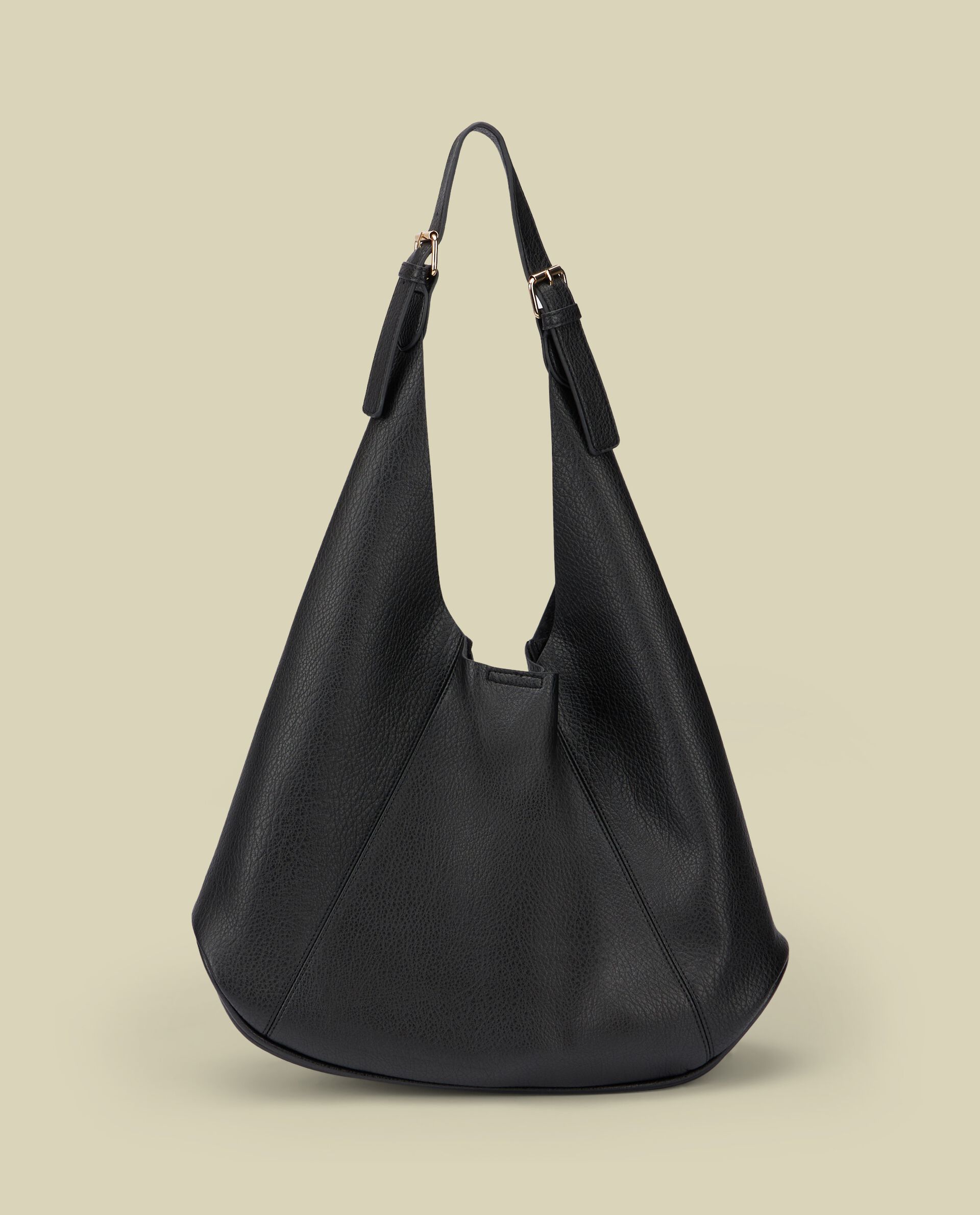 Женская сумка-хобо из экокожи Kate mee, черный
