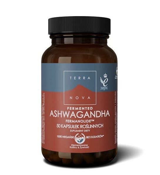 

Ашваганда в капсулах Terranova Fermented Ashwaganda, 50 шт