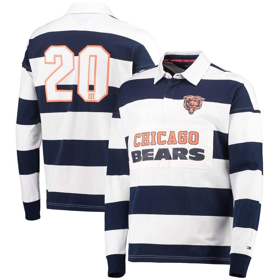 

Поло с длинным рукавом Tommy Hilfiger Chicago Bears, нави