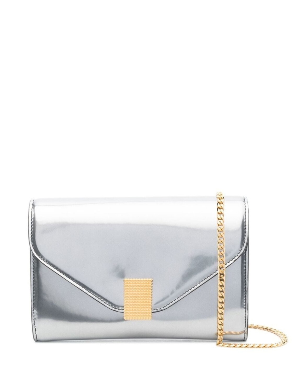 

Lanvin лакированная сумка на плечо, серебристый