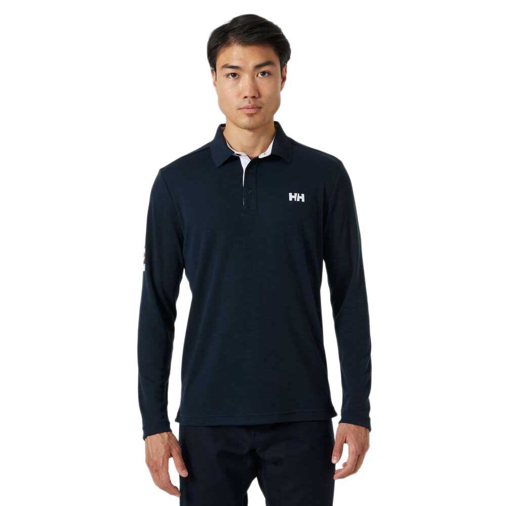 

Поло с длинным рукавом Helly Hansen Skagerrak Quikdry Rugger, синий