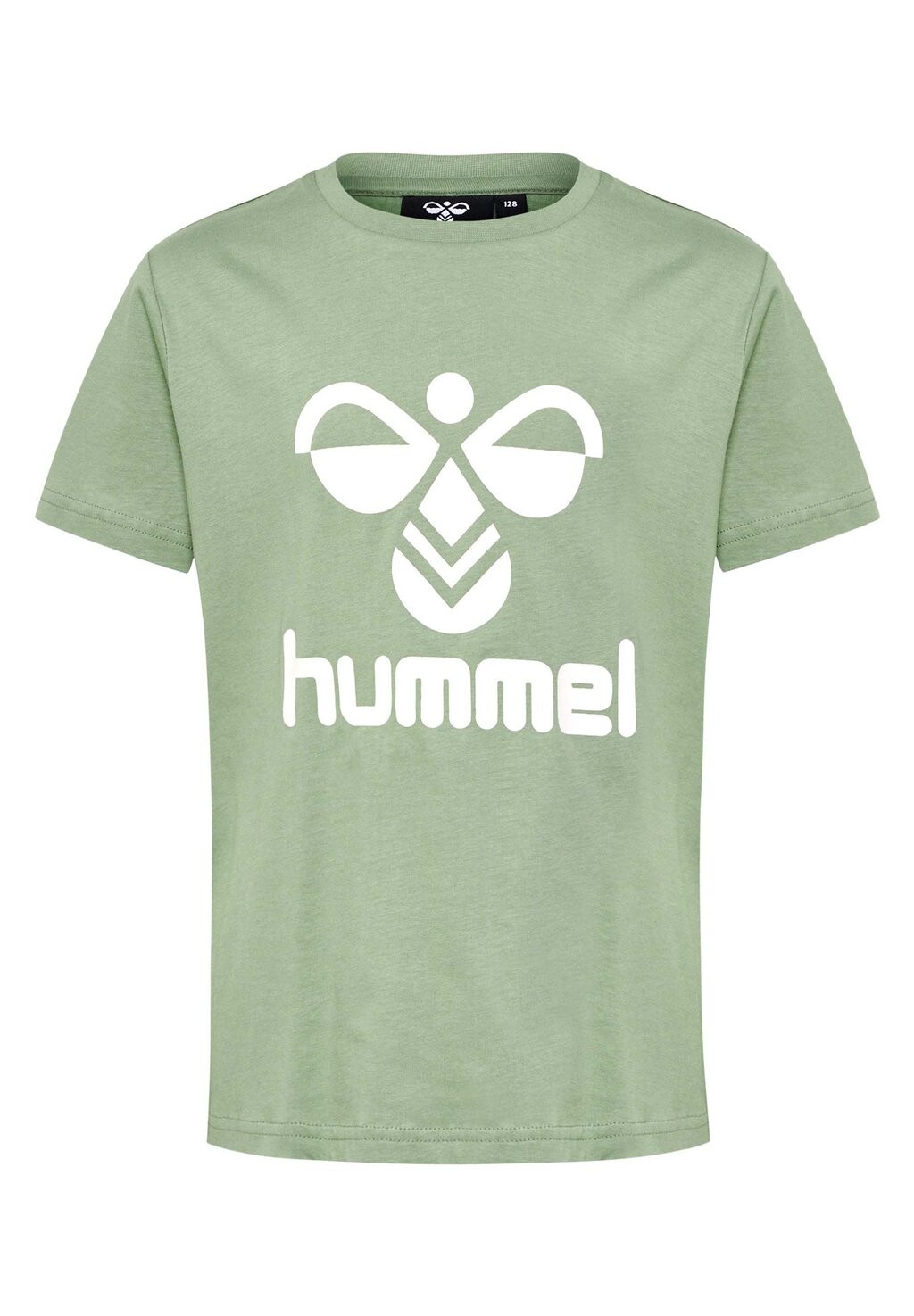 Футболка с принтом TRES Hummel, цвет hedge green