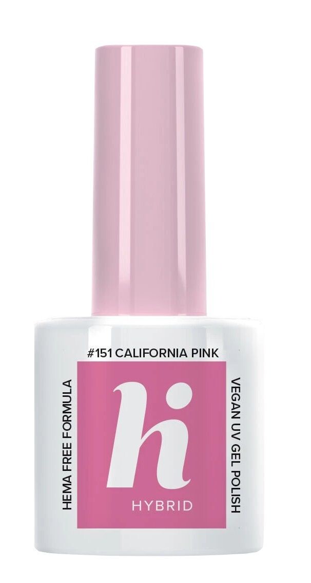 

Гибридный лак для ногтей Hi Hybrid, 151 California Pink