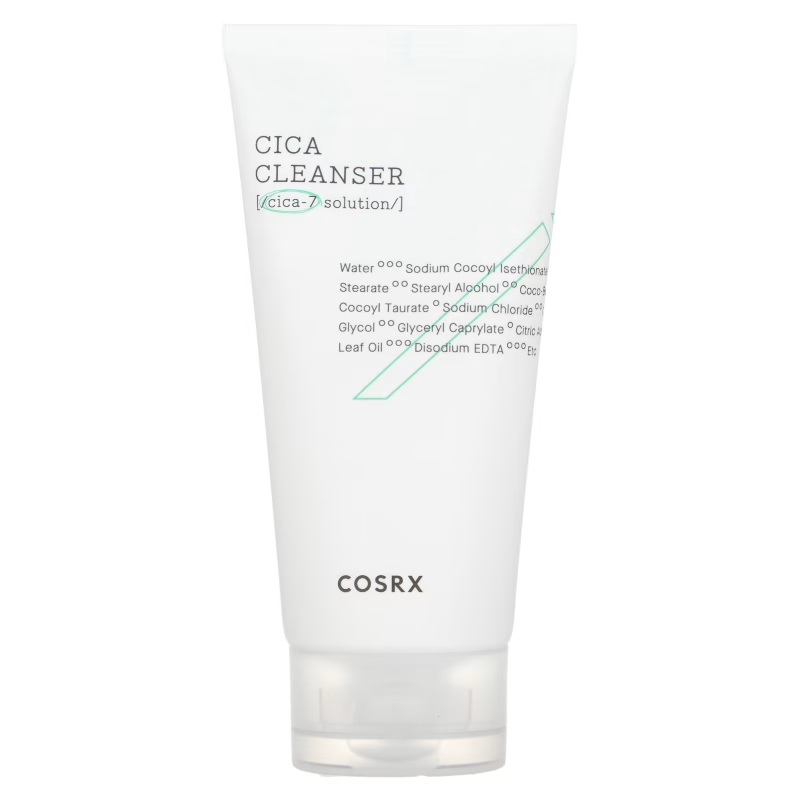 цена Cica Cleanser Cica-7 Solution, 5,07 жидких унций (150 мл) CosRx