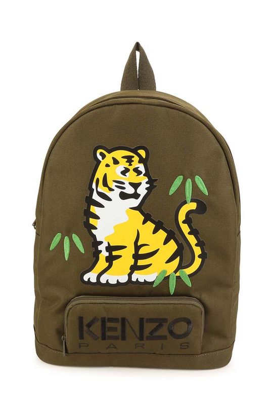 Рюкзак Kenzo Kids для мальчиков и девочек. Kenzo kids, зеленый