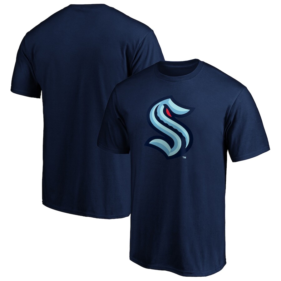 

Футболка с коротким рукавом Fanatics Branded Seattle Kraken, нави