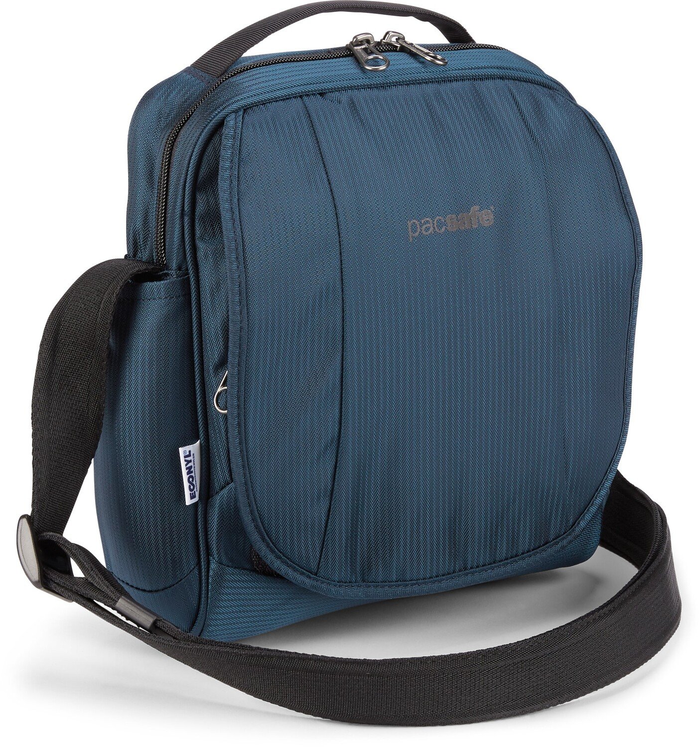 

Сумка через плечо MetroSafe LS200 ECONYL Pacsafe, синий
