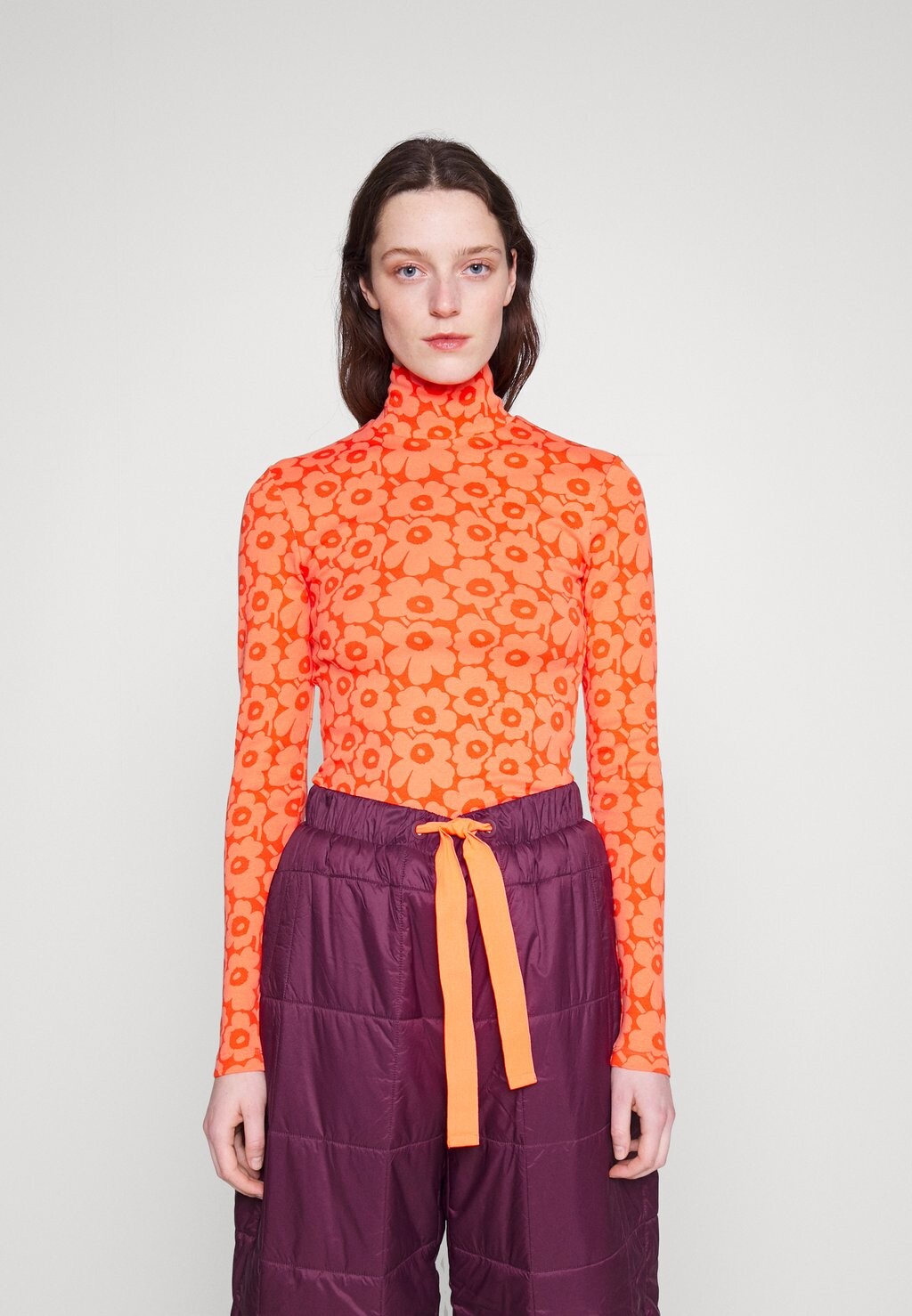 

Топ с длинными рукавами Marimekko, красный
