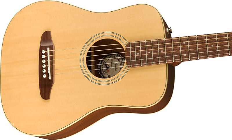 

Акустическая гитара Fender Redondo Mini - Natural 3/4 Acoustic Guitar w/ Gigbag