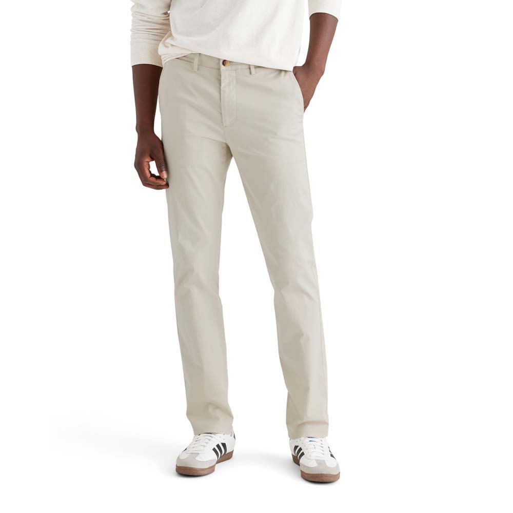 Брюки Dockers Motion Slim Fit Chino, бежевый