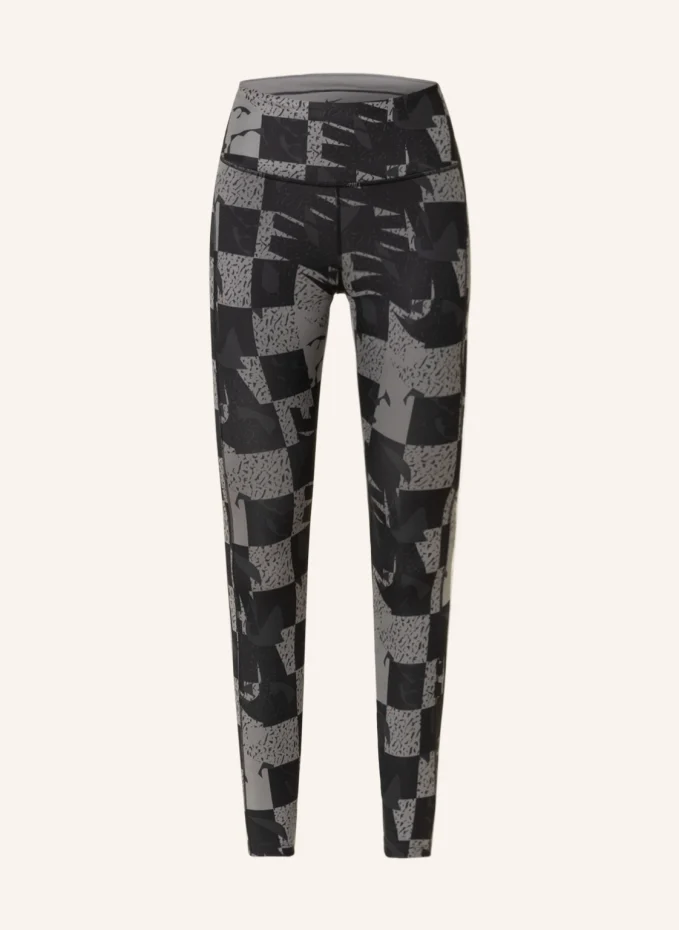 

Брюки для бега 7/8 epic fast с сеткой Nike, черный
