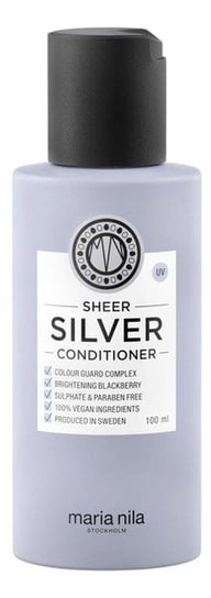 Кондиционер-ополаскиватель Sheer Silver для светлых и осветленных волос, 100 мл Maria Nila
