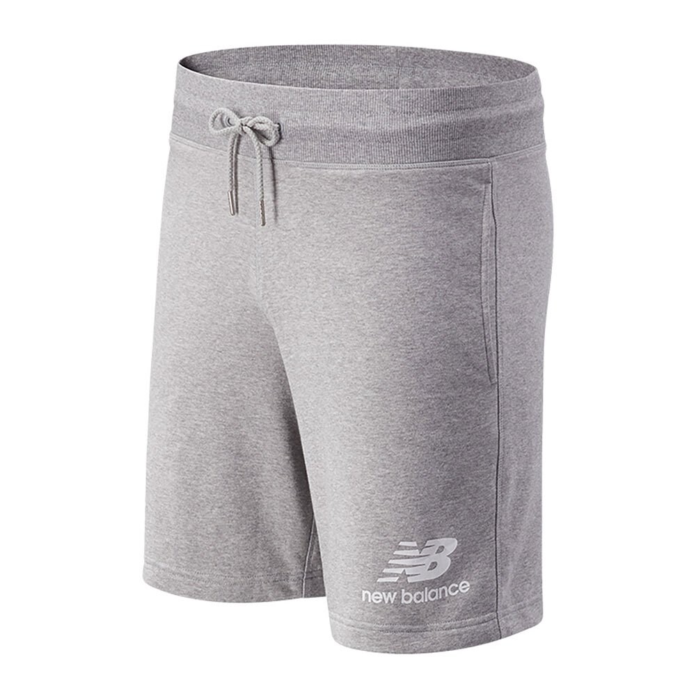 

Шорты New Balance Essentials Stacked Logo, серый