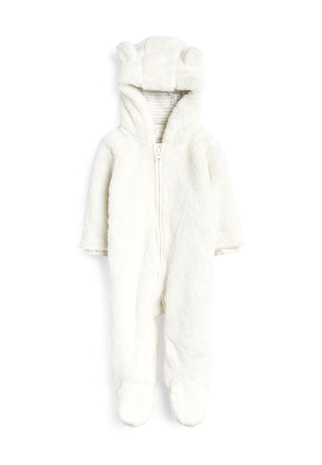 Комбинезон COSY FLEECE BEAR BABY PRAMSUIT Next, цвет ecru cream