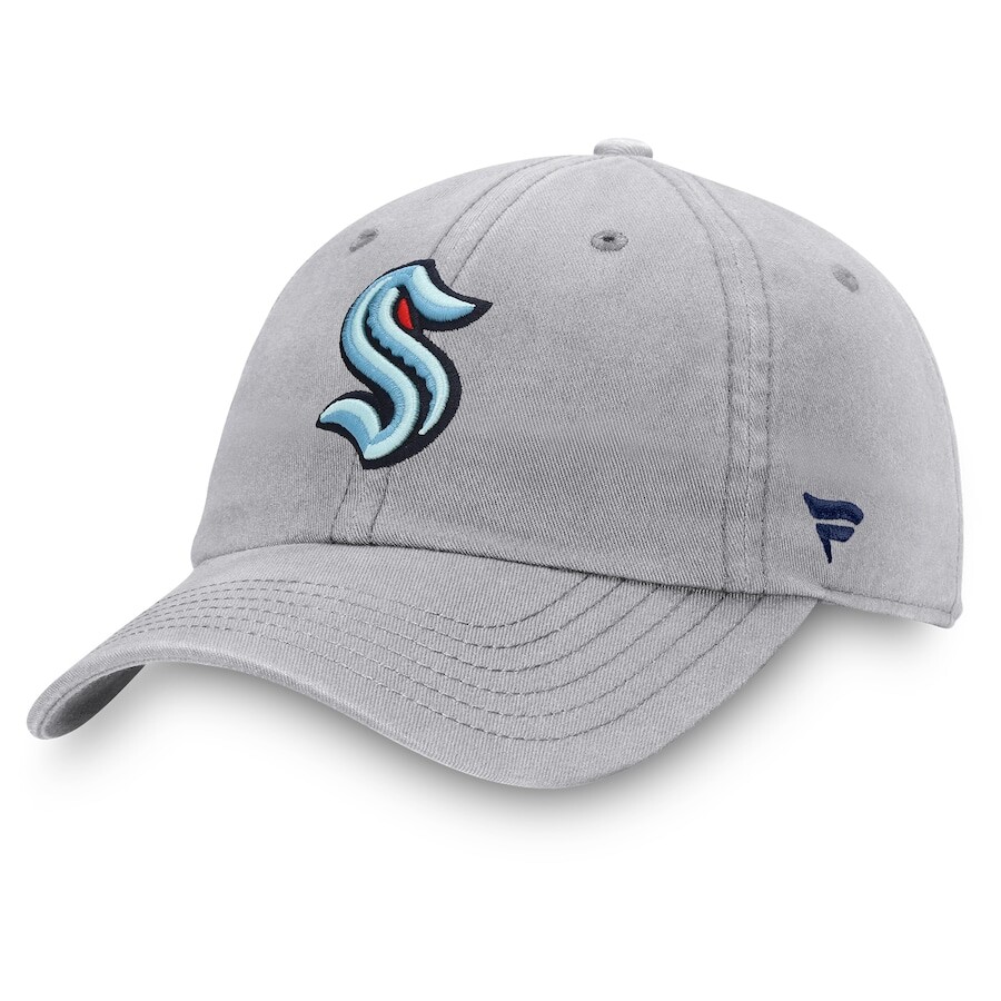 

Бейсболка Fanatics Branded Seattle Kraken, серый