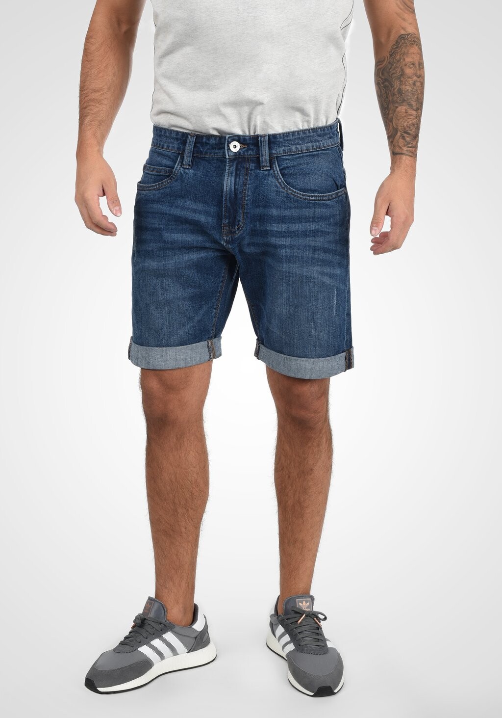 

Джинсовые шорты INDICODE JEANS, синий