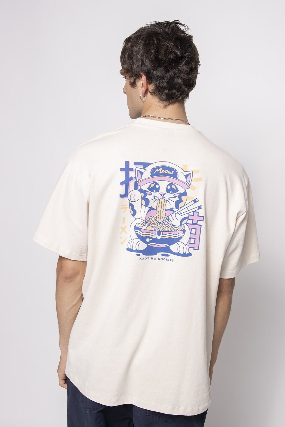 

Футболка с принтом KAWAII UNISEX Kaotiko, цвет ivory