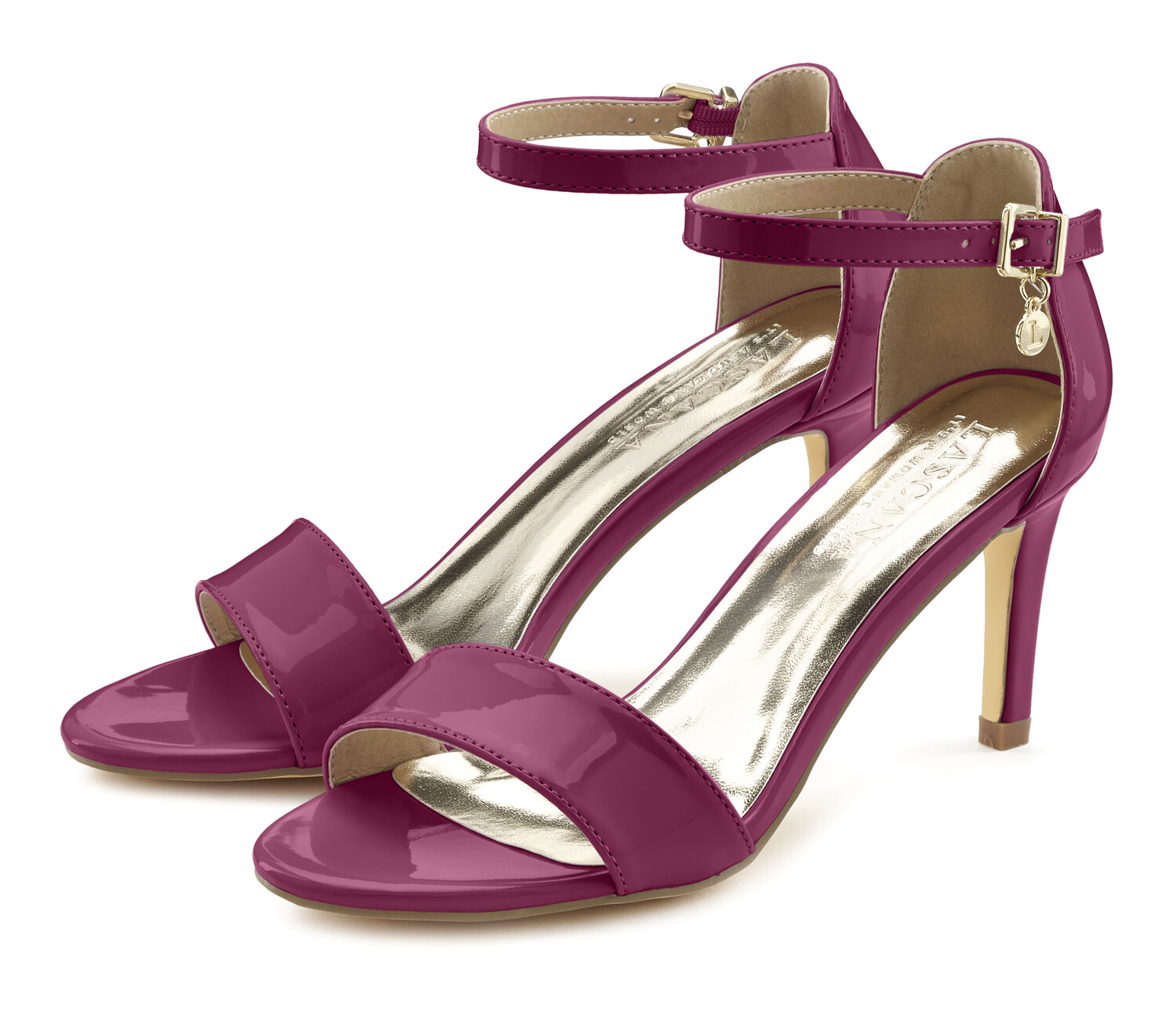 

Сандалии LASCANA High Heel Sandalette, розовый