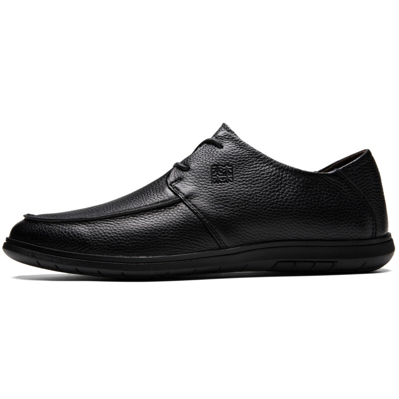 

Туфли мужские Men"s Casual Men Low-Top Mulinsen, цвет 0506 dark brown lace-up style [shoe size: sports shoes 41 = this style 40 size]