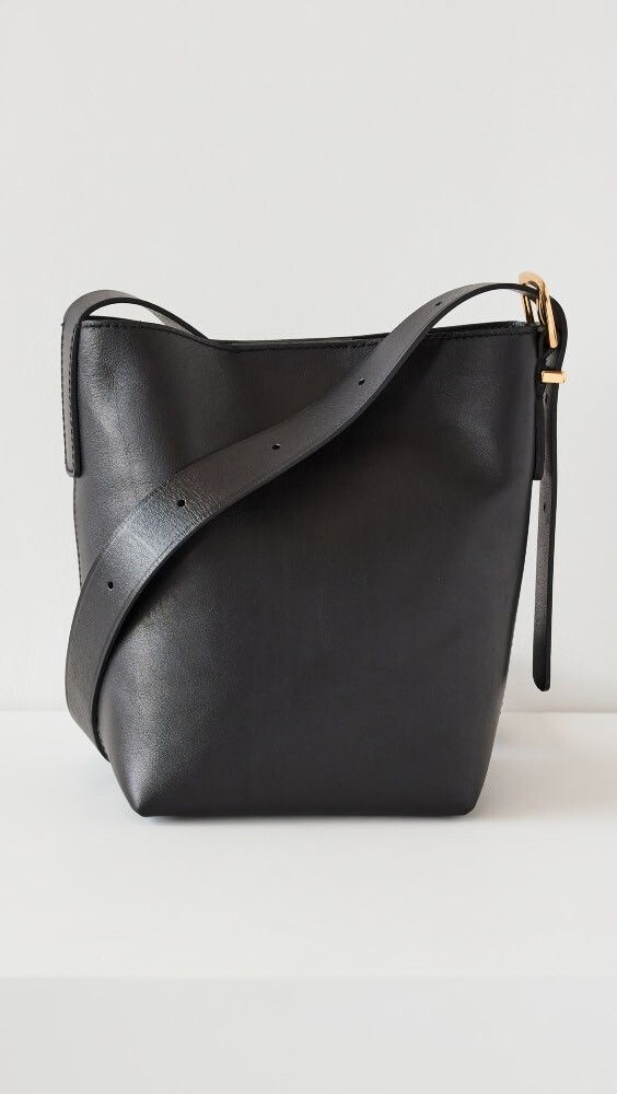 

Сумка-тоут Madewell The Essential Mini Bucket Tote in Leather