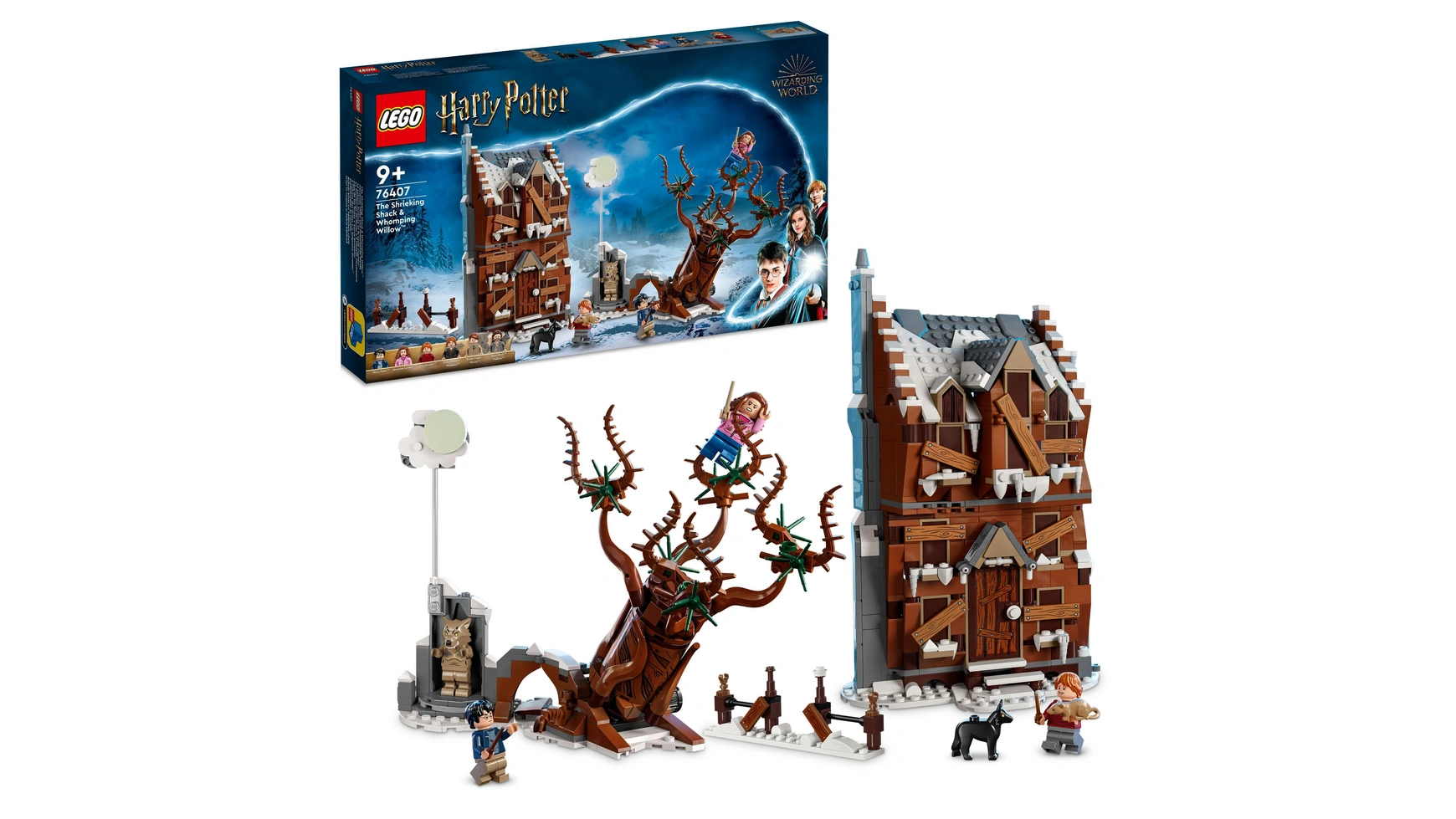 Lego Harry Potter Воющая хижина и гремучая ива конструктор lego holiday 5005251 зимняя хижина пингвина