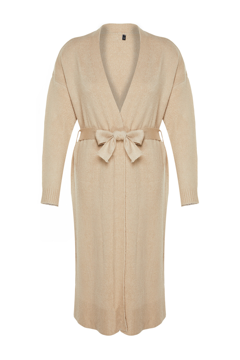

Кардиган из трикотажа Stone Oversize Trendyol, бежевый