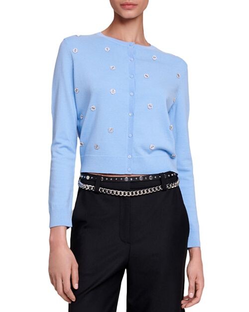 

Украшенный кардиган Myperla Maje, цвет Blue