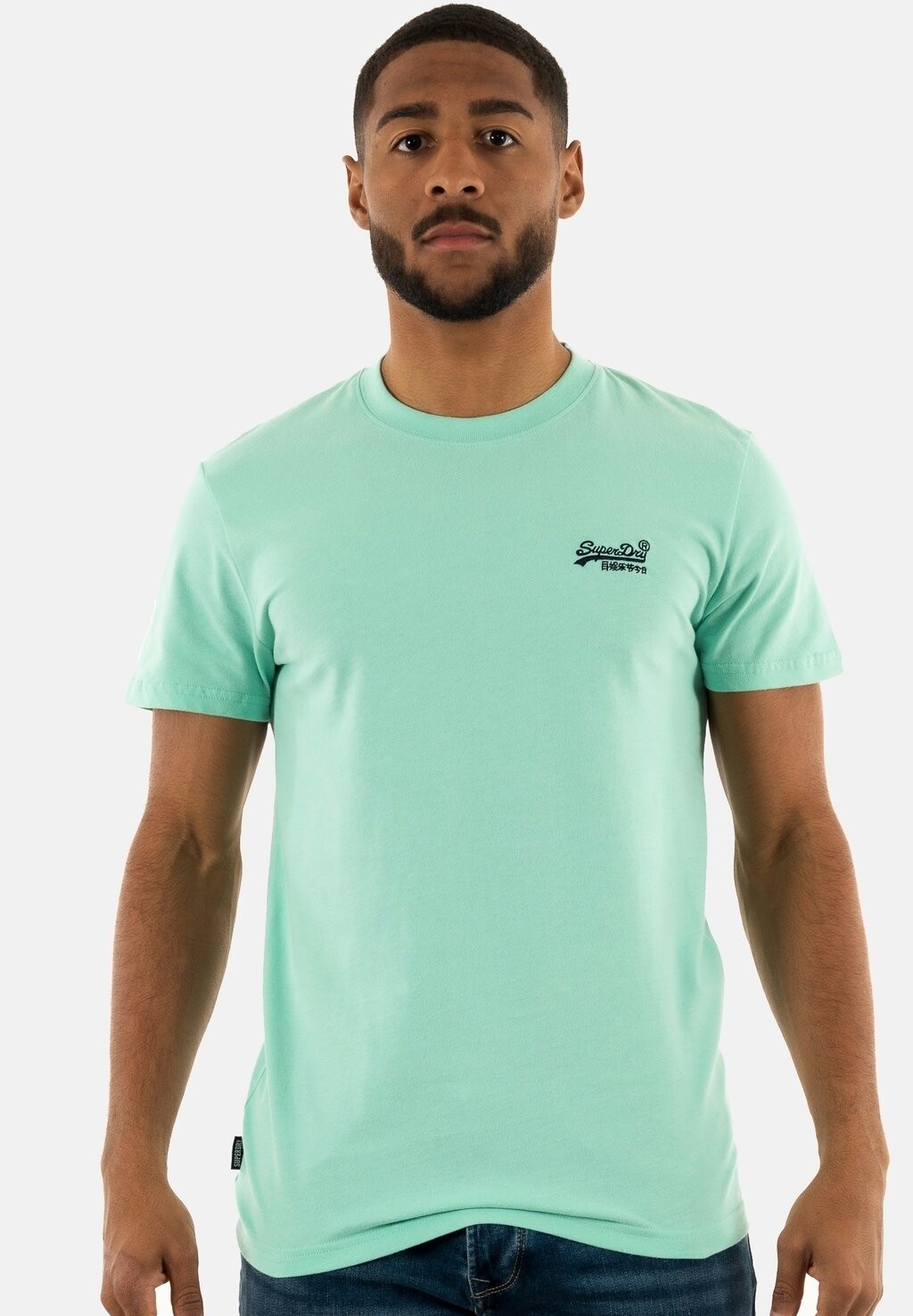 

Базовая футболка Superdry, зеленый