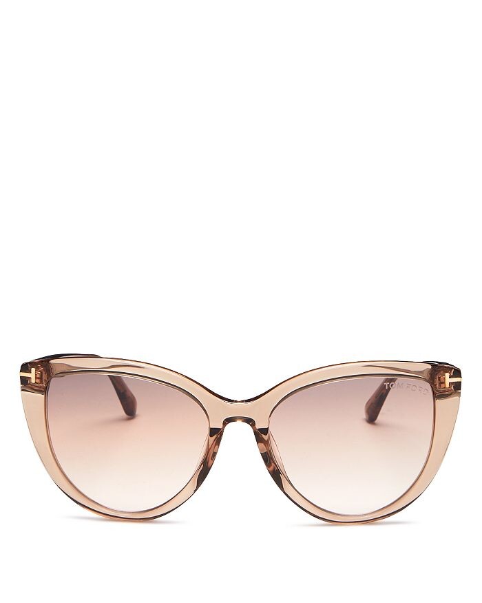 

Солнцезащитные очки Isabella «кошачий глаз», 56 мм Tom Ford