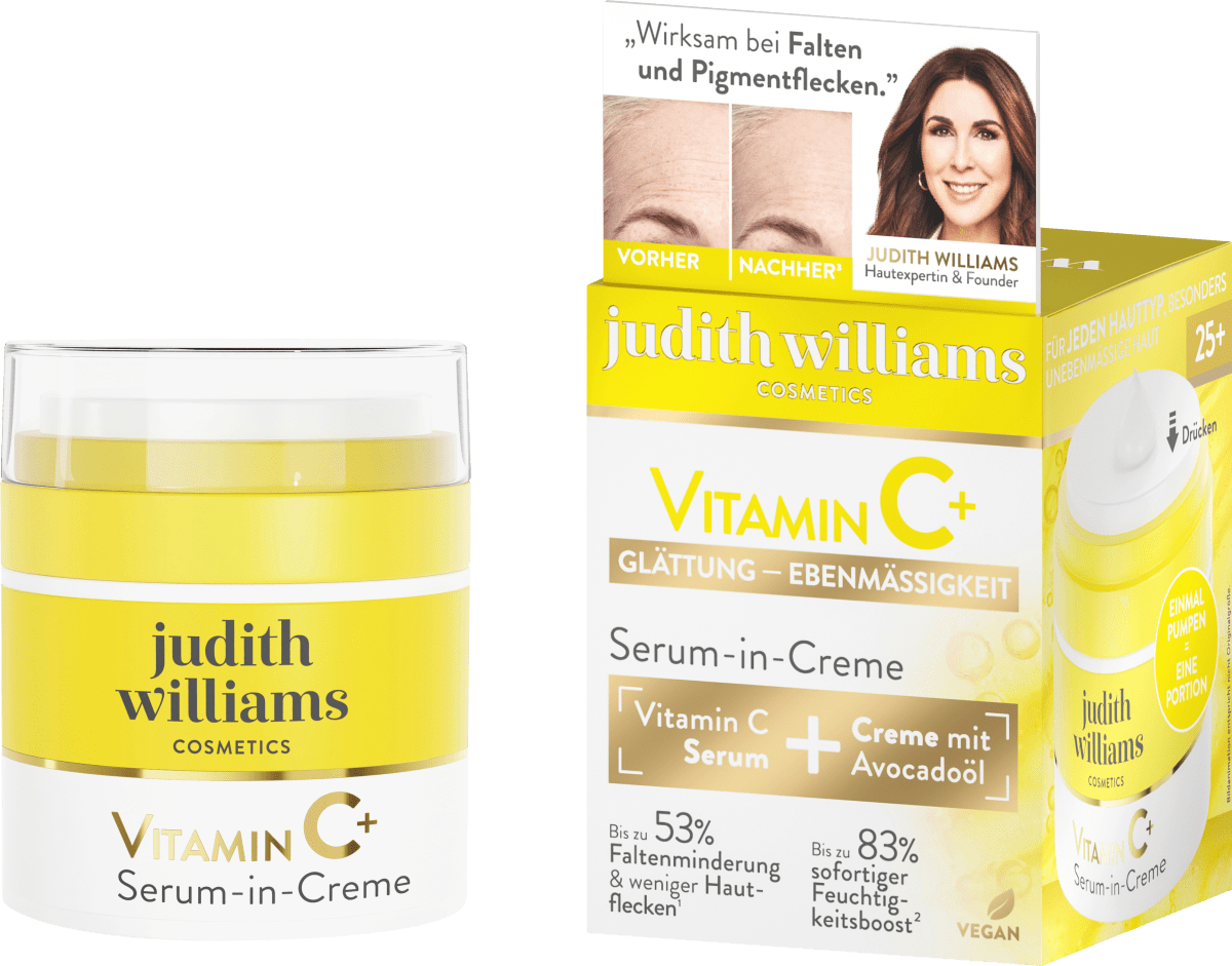 Сыворотка для лица в креме Vitamic C+ 50 мл. Judith Williams