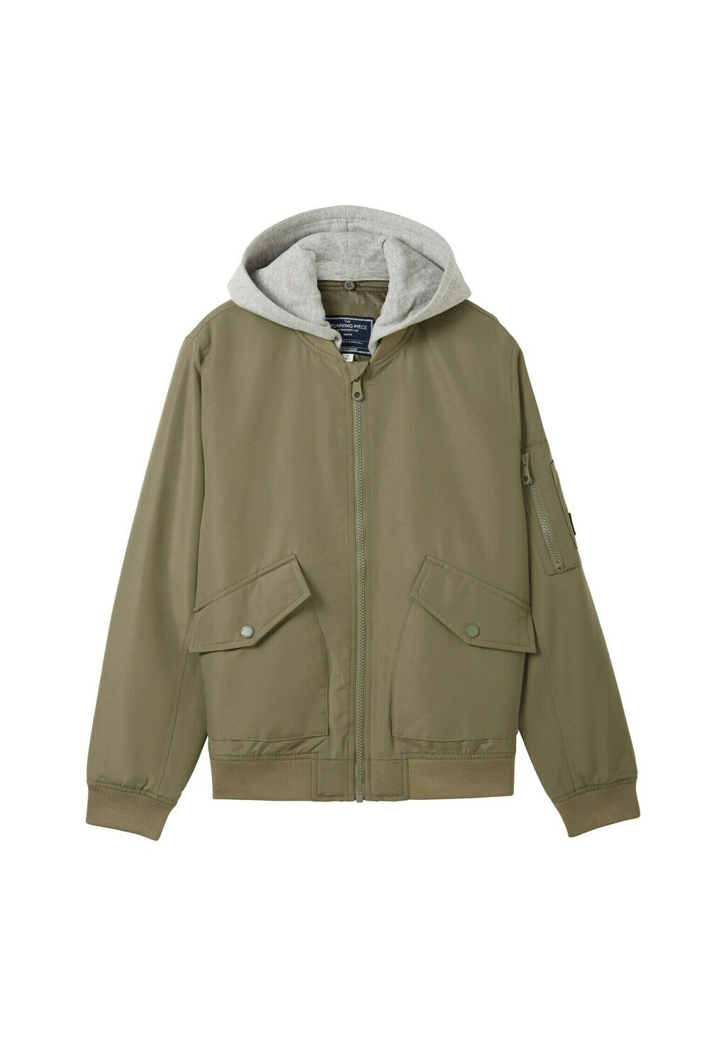 

Куртка демисезонная TOM TAILOR, цвет dusty olive green