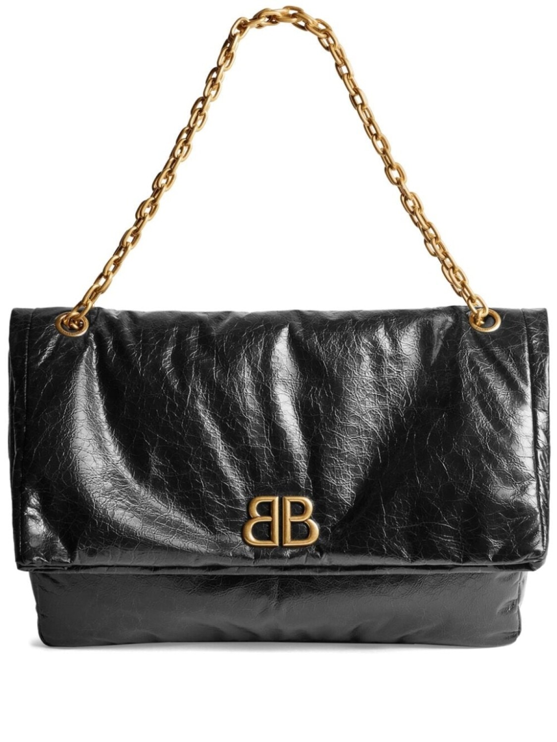 

Balenciaga большая сумка на плечо Monaco с цепочкой, черный