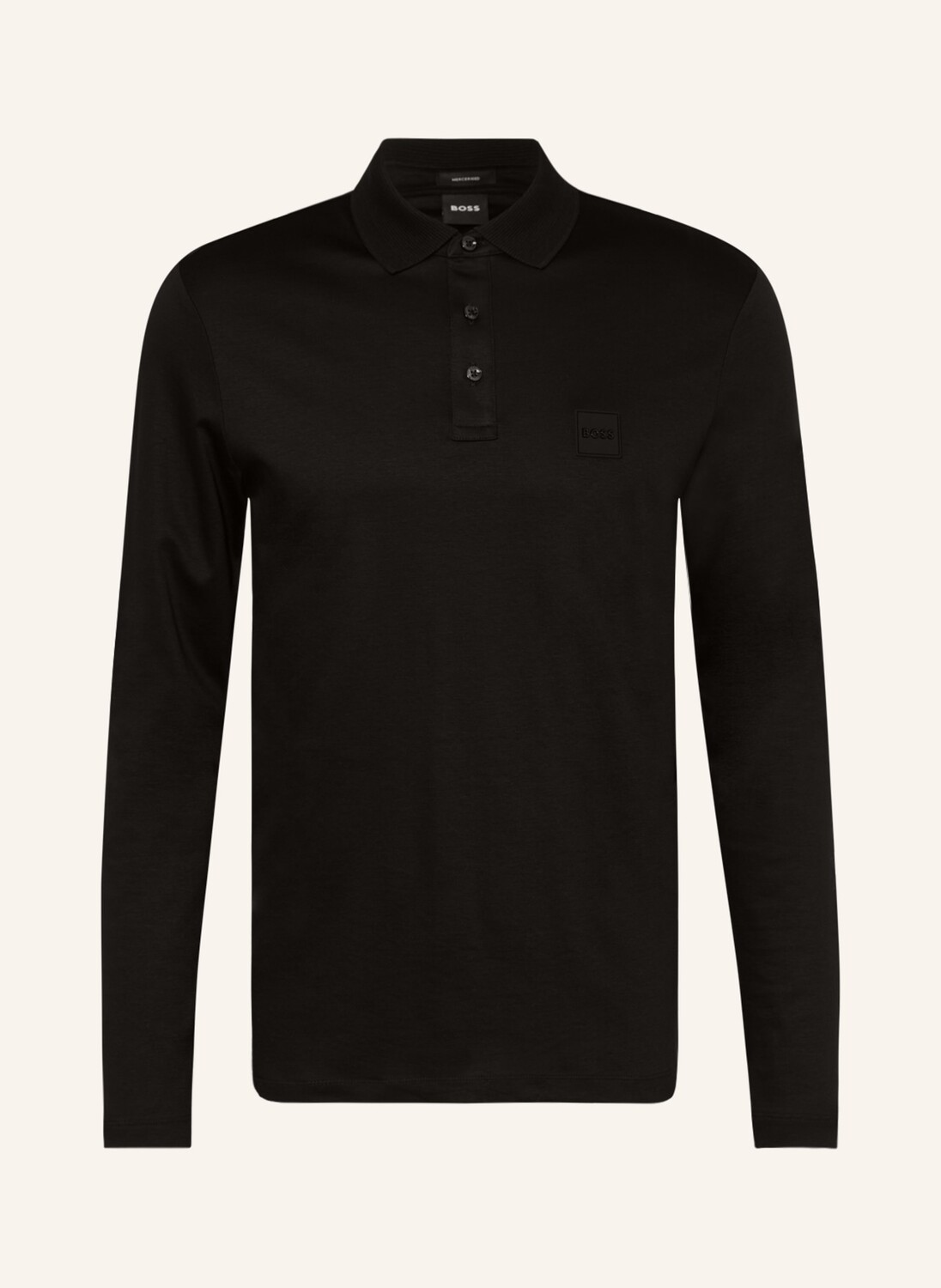 

Рубашка поло BOSS Jersey PADO, черный