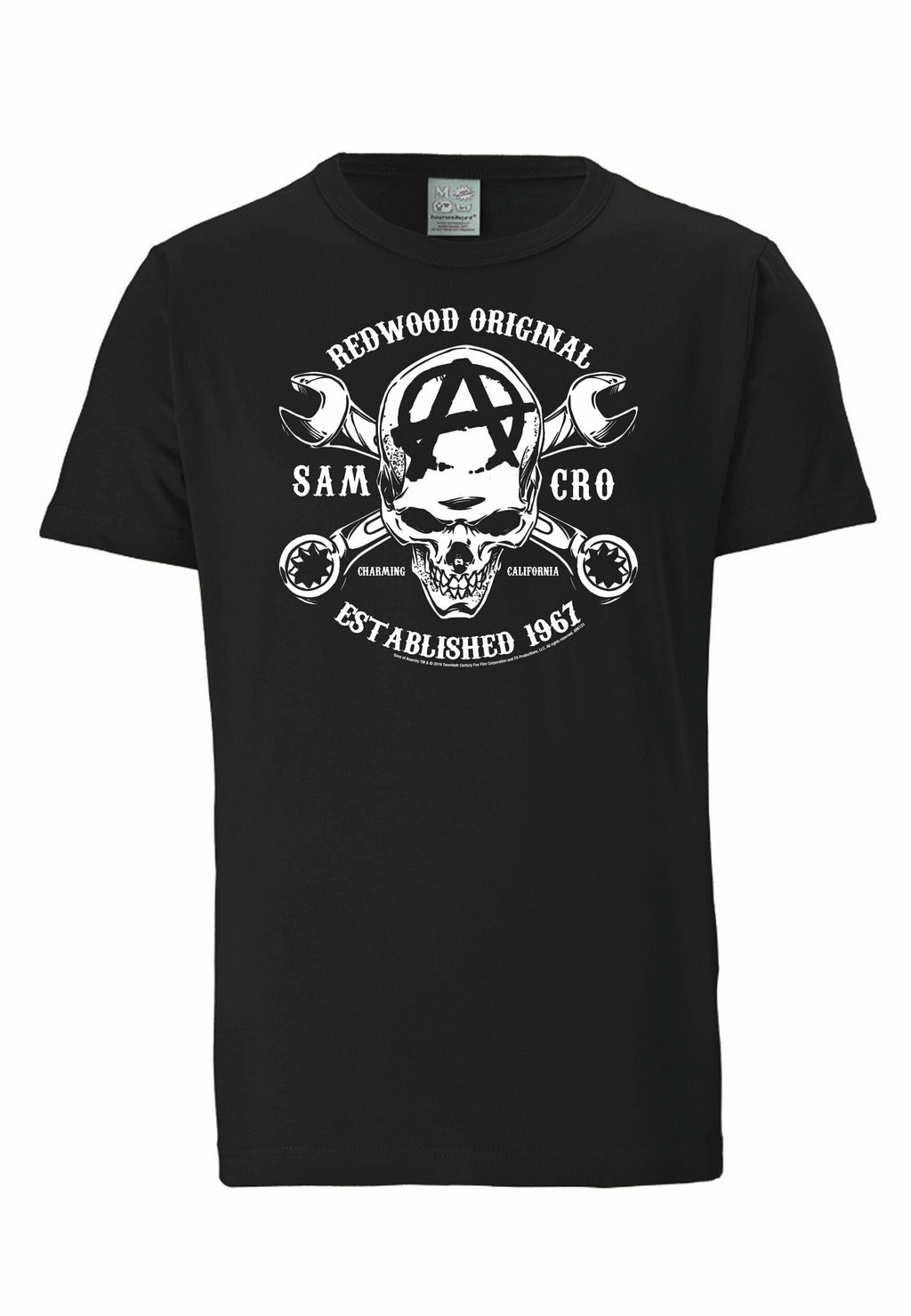 

Футболка с принтом SONS OF ANARCHY SAMCRO LOGOSHIRT, черный