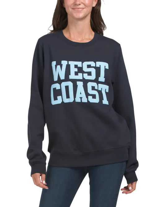 

Толстовка с длинными рукавами West Coast Pacific & Co, синий