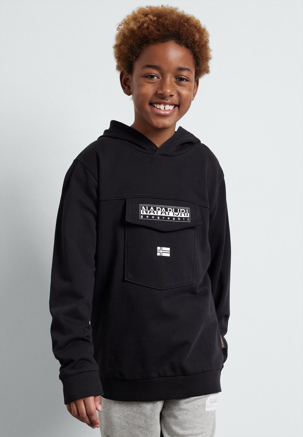 

Толстовка CREE HOODIE Napapijri, цвет black