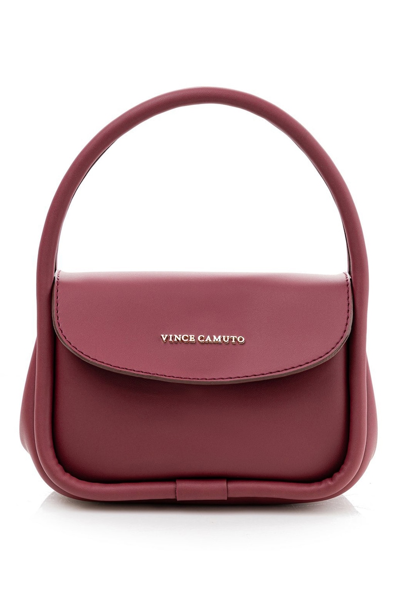 

Сумка из экокожи со съемным ремнем через плечо Vince Camuto, бургундия