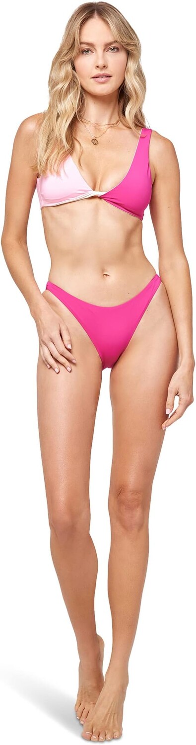 

Топ Luna в стиле колор-блок L*Space, цвет Crystal Pink/Bougainvillea