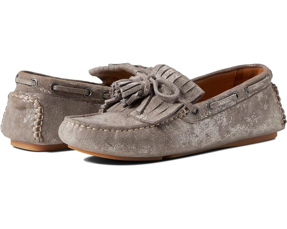 

Лоферы Johnston & Murphy Maggie Kiltie Tassel, цвет Pewter Metallic Suede