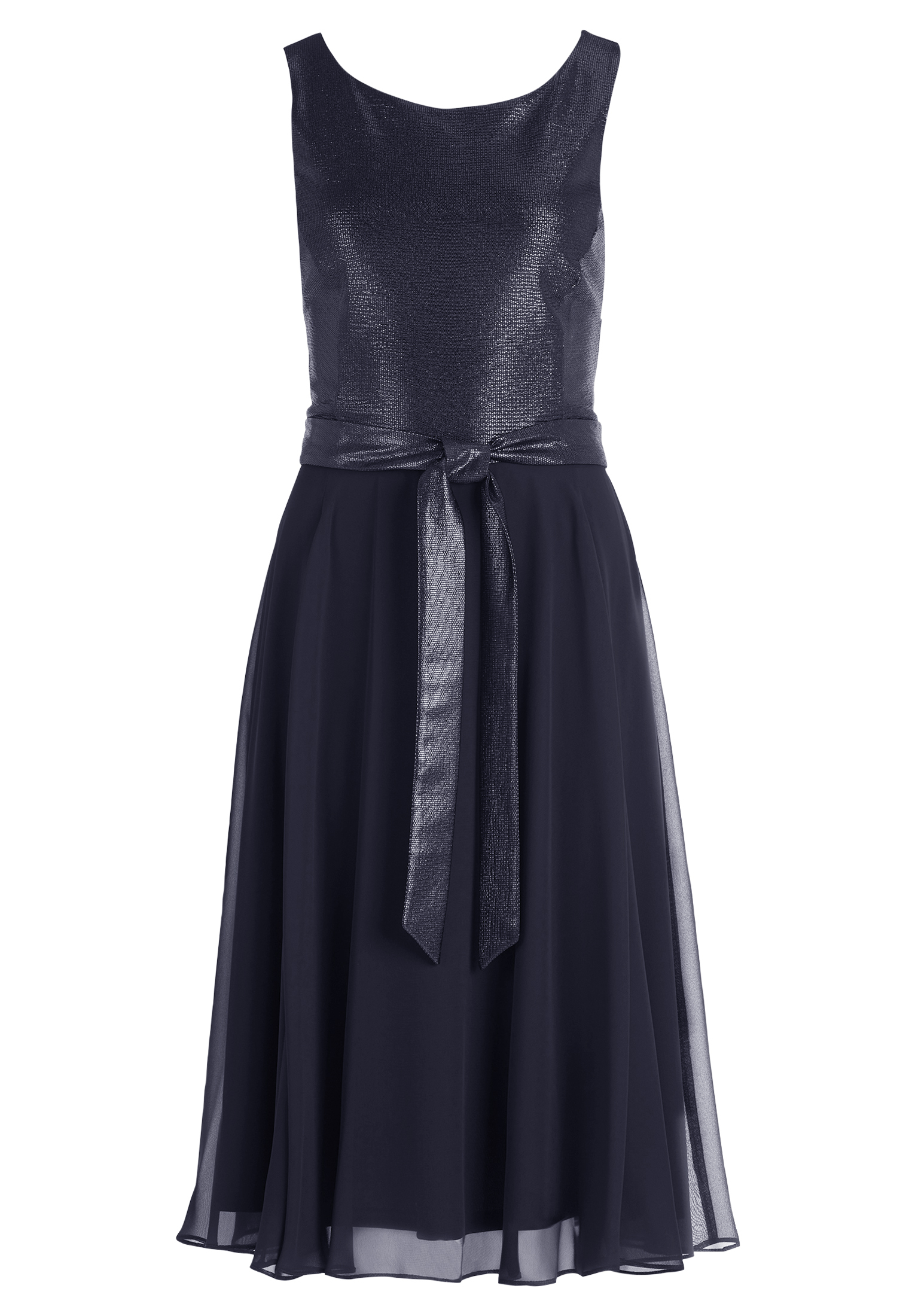 Платье Vera Mont Cocktail mit Gürtel, цвет Patch Dark Blue/Dark Blue рюкзак ozuko 9405l dark blue