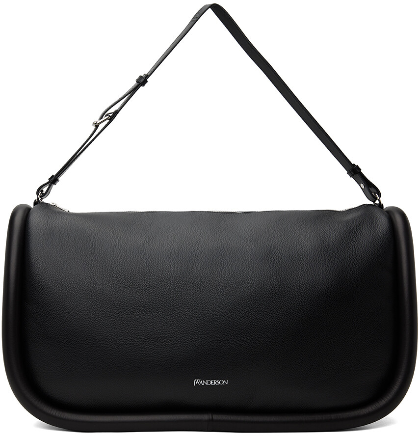 

Черная кожаная сумка через плечо Bumper-36 Jw Anderson