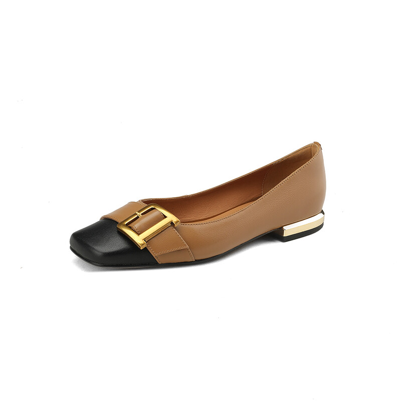 

Туфли женские повседневные Women's Casual Shoes Women's Low-Top Doketop, цвет Yellow Brown