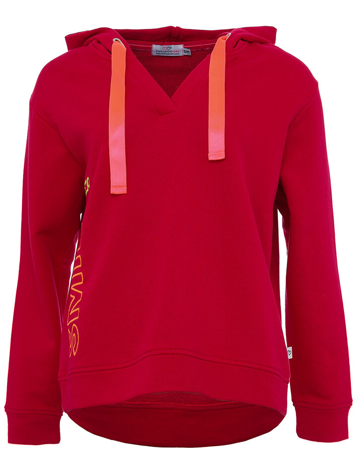 

Толстовка Zwillingsherz Hoodie Smile, красный