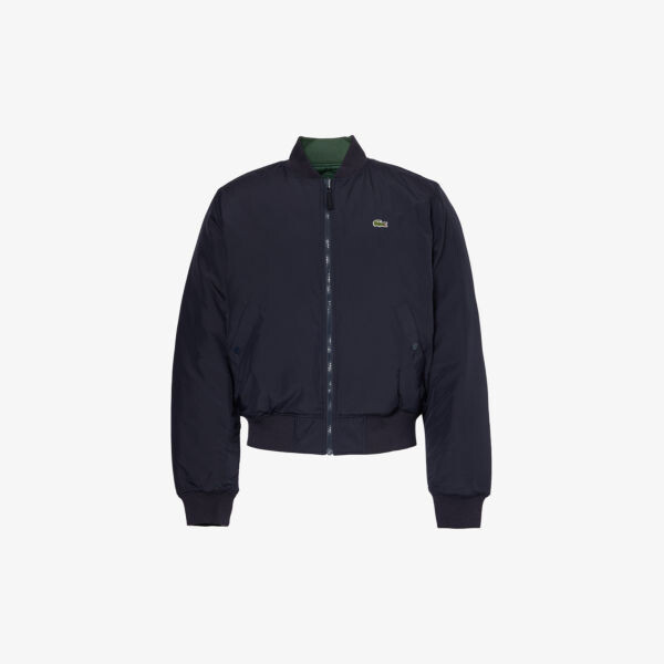 

Двусторонняя куртка-ракушка с фирменной нашивкой Lacoste, черный